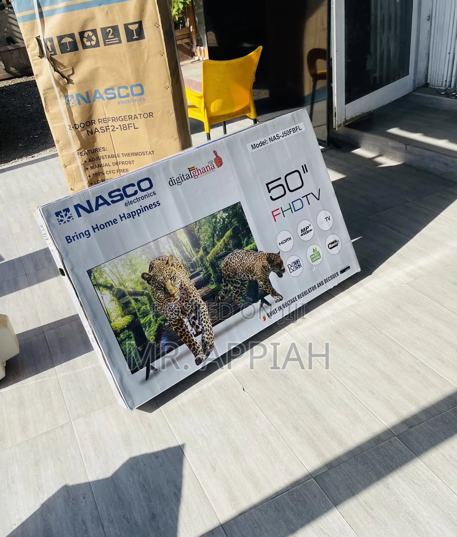 Unique Nasco 50 Inch Full HD Satelliet Electric Tv.