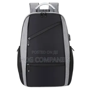 Waterproof 17" Anti-Theft Laptop Travel Bag School Backpack