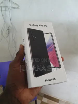 New Samsung Galaxy A53 5G 128 GB Black