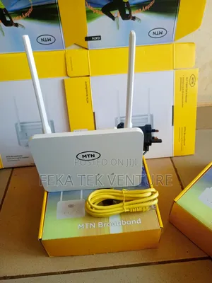 MTN 4g Turbo Router (Support Voda,At,Mtn) + Powerbank