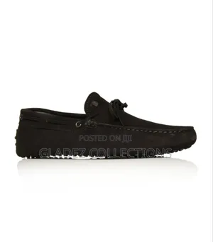 Tods Suede Black Loafer