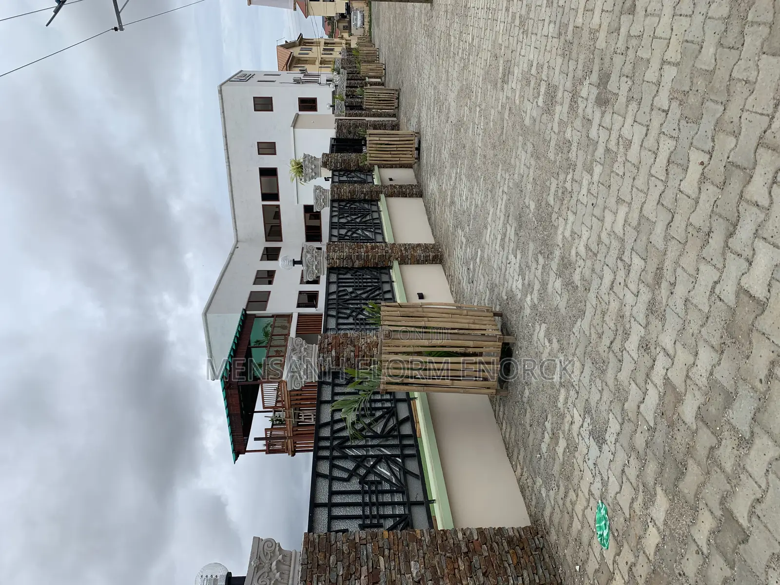 We Are a Good Company Construction Worker.Face Wall . House