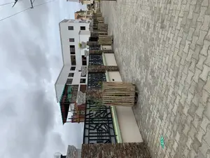 We Are a Good Company Construction Worker.Face Wall . House