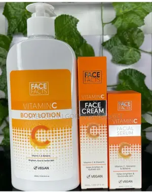 Face Facts Vit. C Set ( Lotion, Facial Cream and Serum)