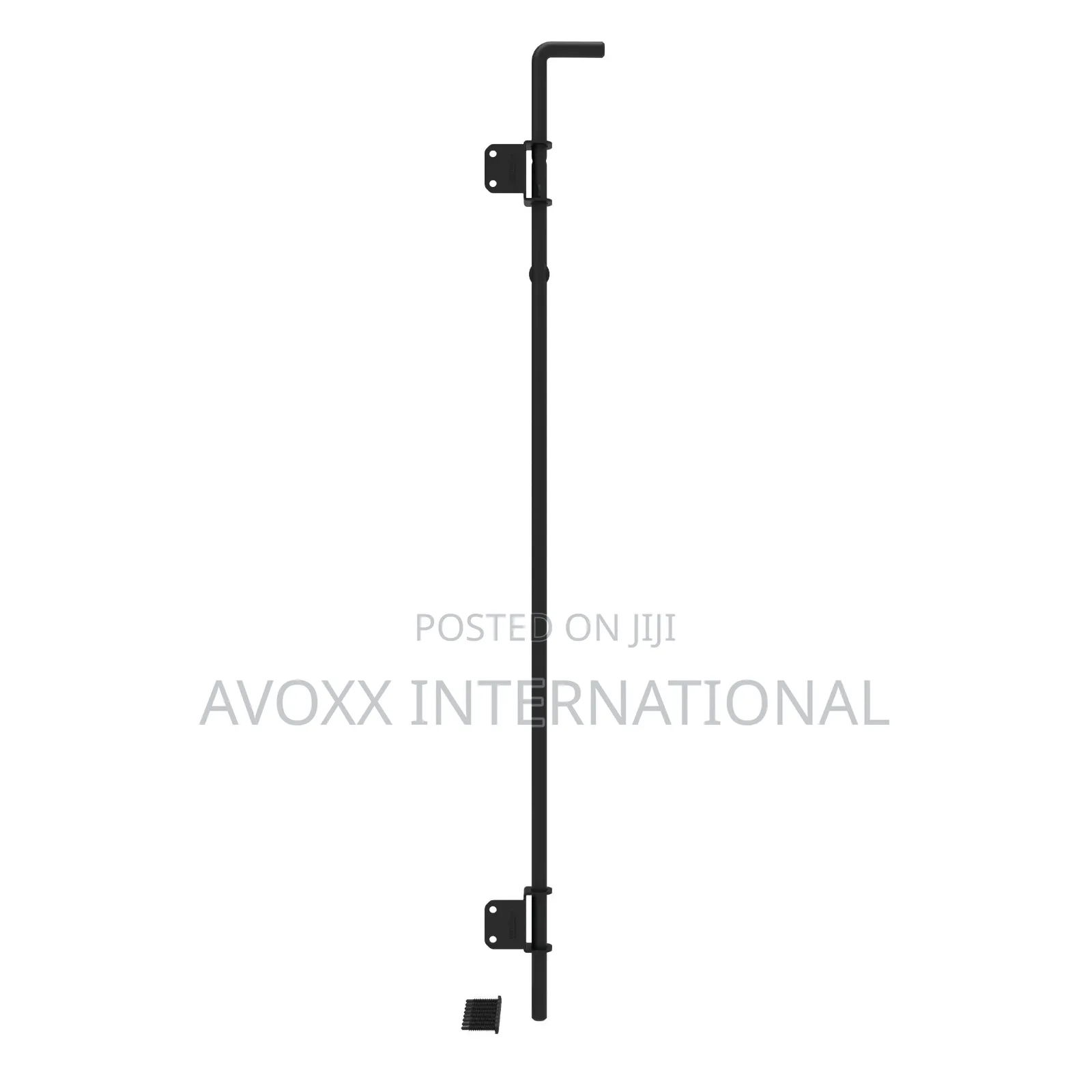 Boerboel Barrette Outdoor Living Heavy Duty Drop Rod, Black