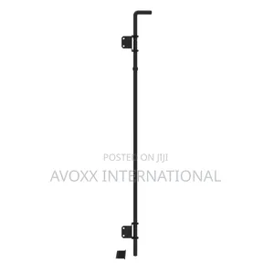 Boerboel Barrette Outdoor Living Heavy Duty Drop Rod, Black