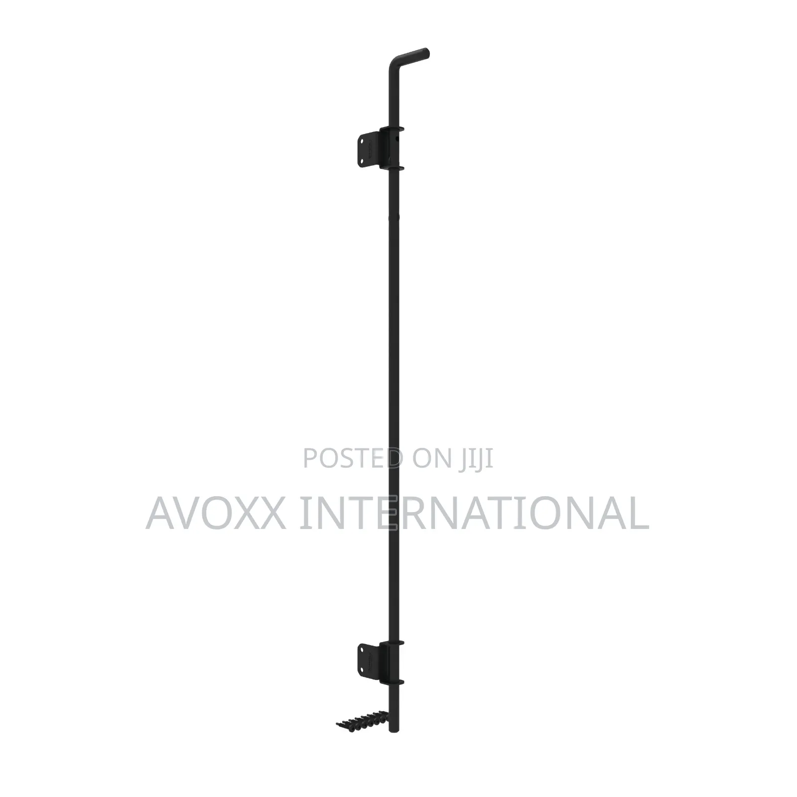 Boerboel Barrette Outdoor Living Heavy Duty Drop Rod, Black