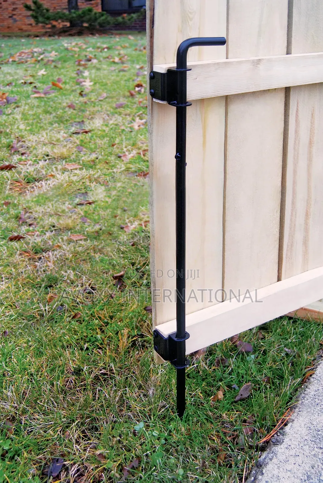 Boerboel Barrette Outdoor Living Heavy Duty Drop Rod, Black