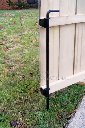 Boerboel Barrette Outdoor Living Heavy Duty Drop Rod, Black