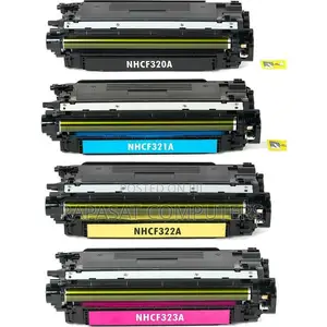 CMYK 653A HP Compatible Toner All Colors - ₵900 Per Color