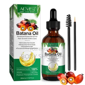 Batana Oil for Hair-Loss Prevention + Repair of Damaged Hair