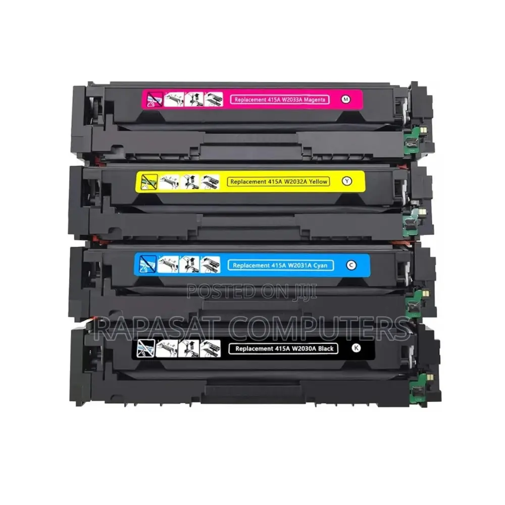 CMYK 415A HP Compatible Toner All Colors - ₵500 Per Color
