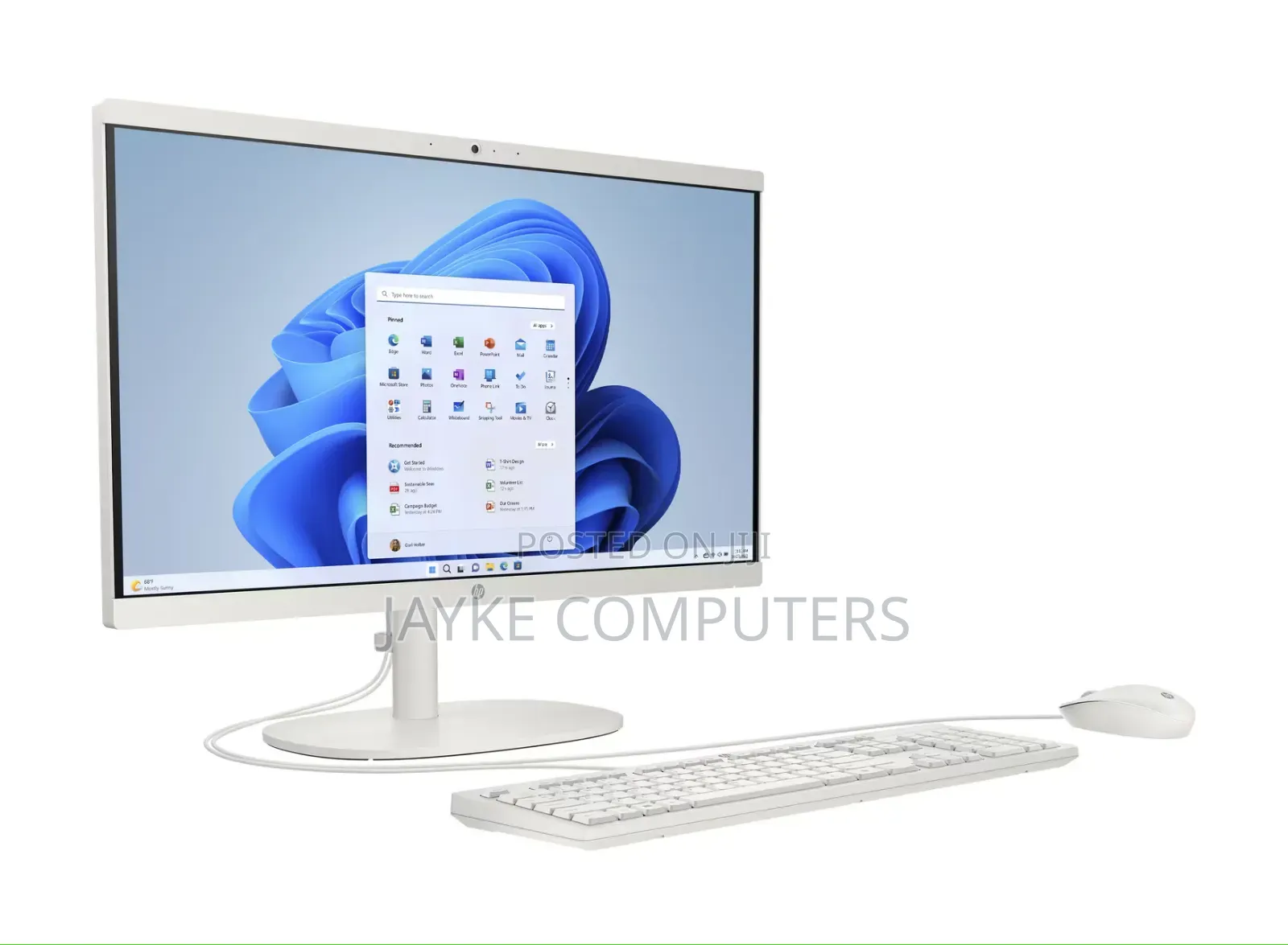 New Desktop Computer HP 290 G9 All-in-One 8GB Intel Core I3 SSD 512GB