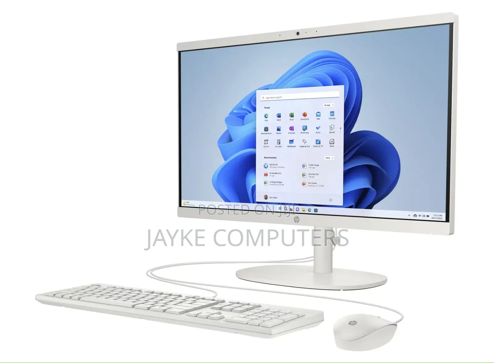 New Desktop Computer HP 290 G9 All-in-One 8GB Intel Core I3 SSD 512GB