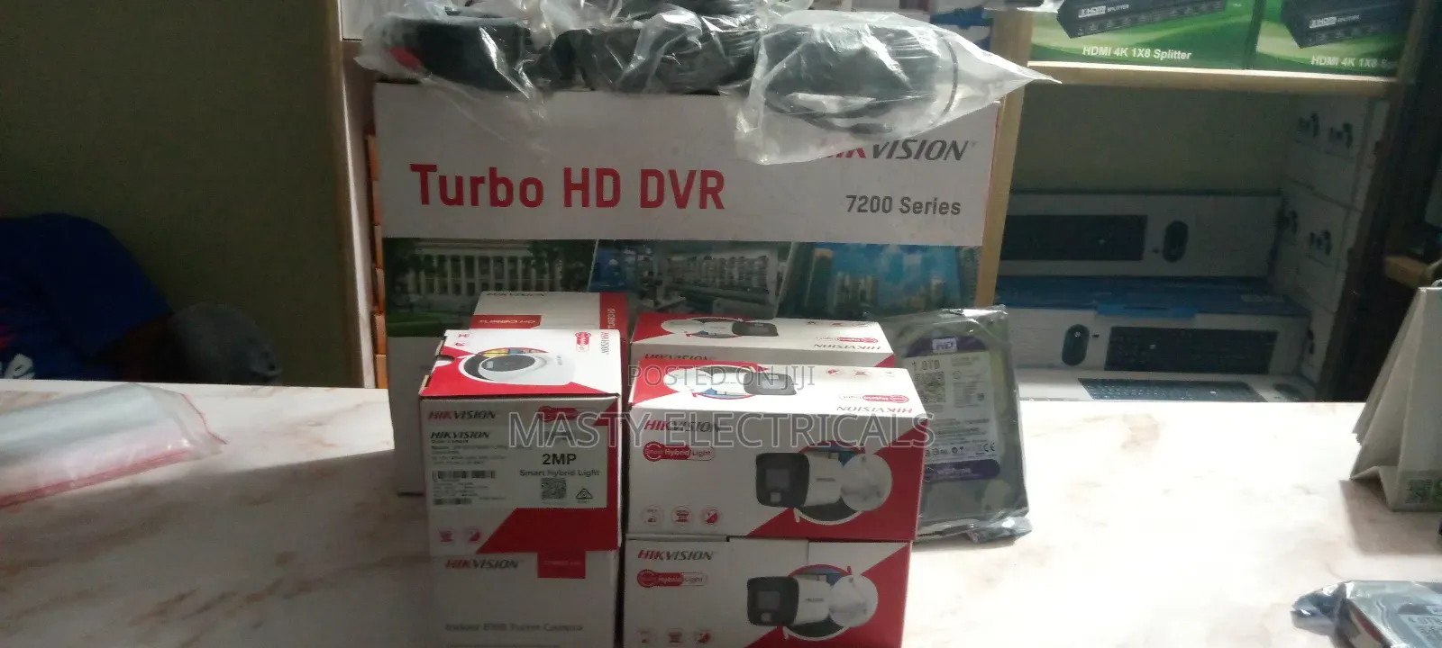 Hikvison 8 Ch Hybrid Smart 2mp Kit