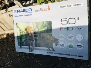 Affordable Nasco 50 Inch Full HD Satellite Television.