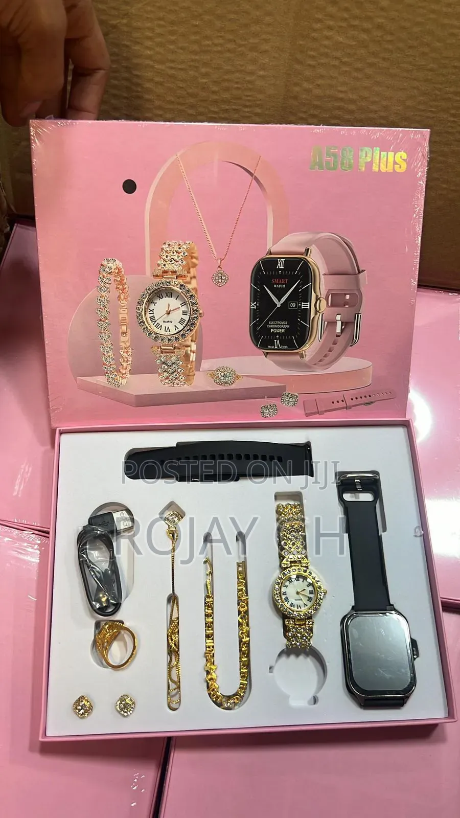 A58 Smartwatch X'mas Gift Box Combo