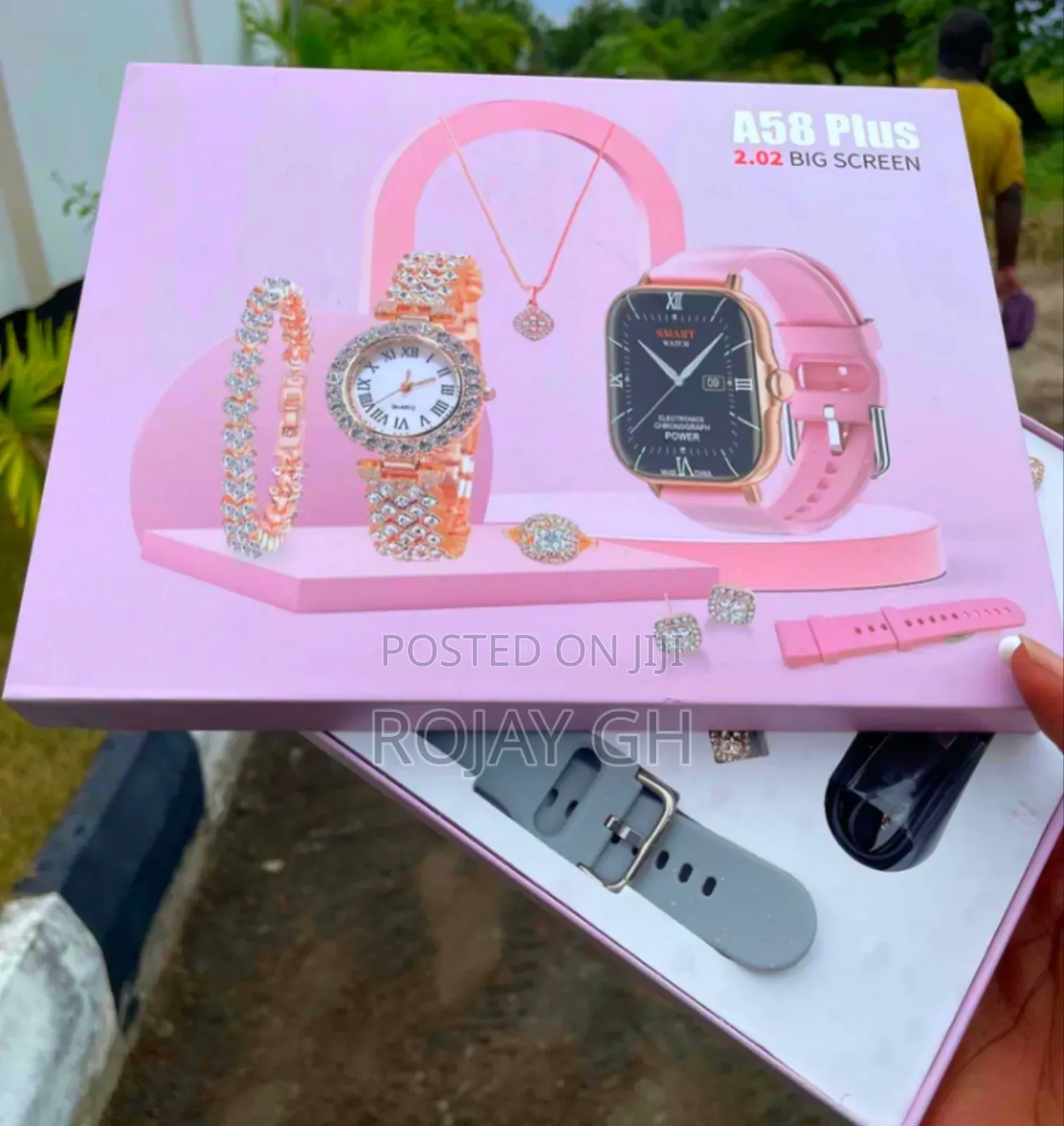 A58 Smartwatch X'mas Gift Box Combo