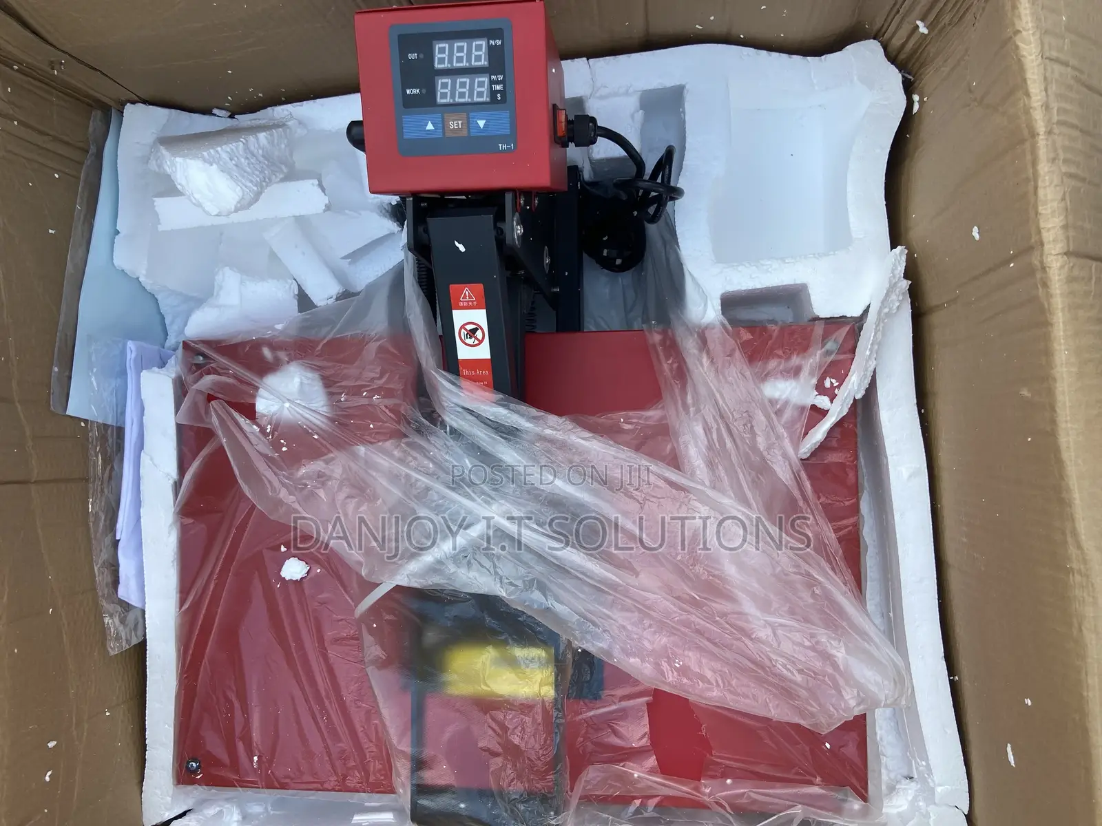 Red Bed A2 Heatpress Machine