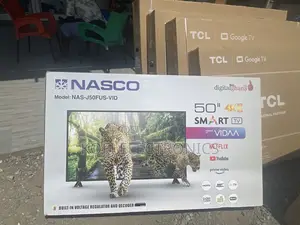 Netflix | Youtube |Prime Video Original Nasco 50 LED TV