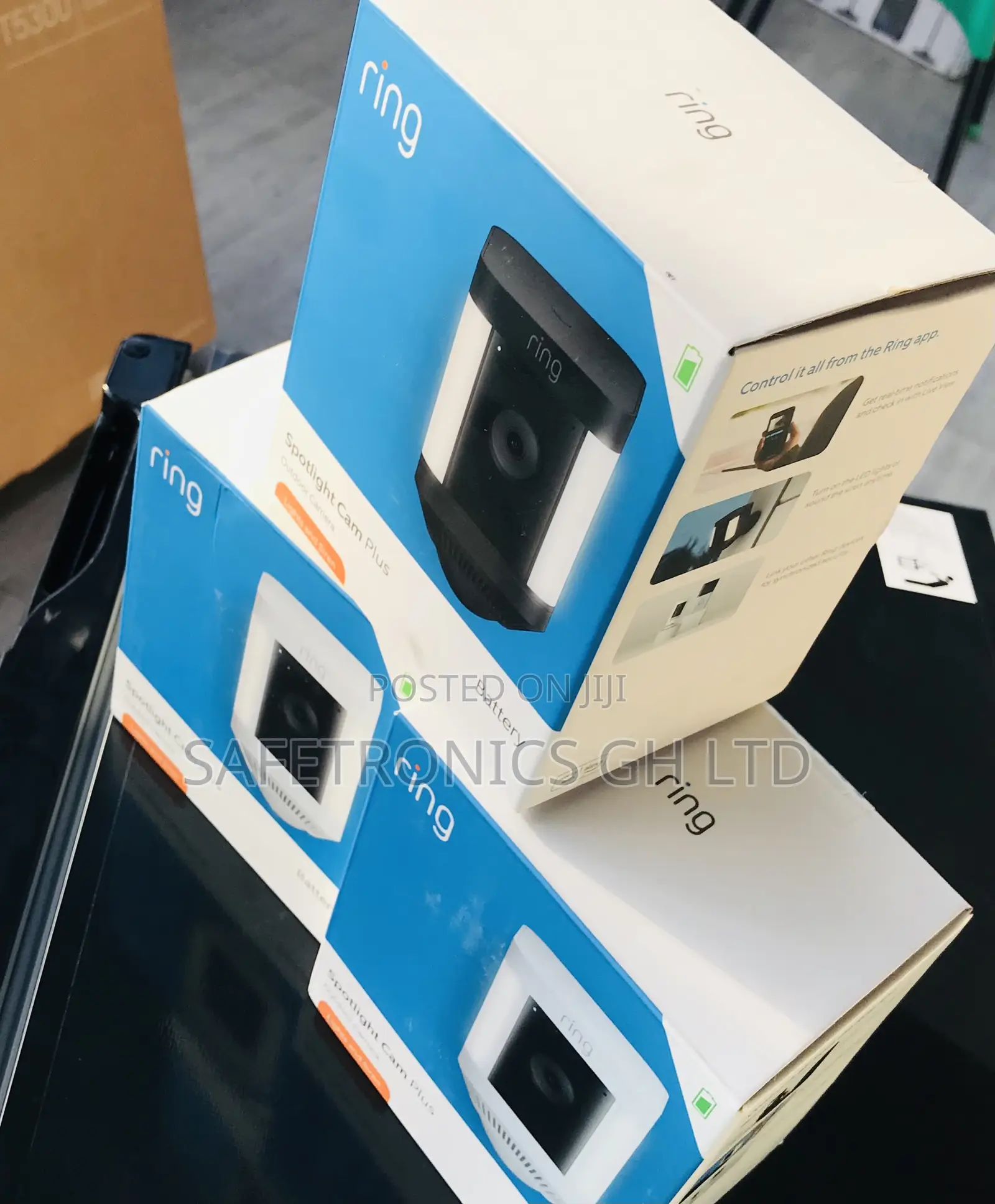 Order Available (Black) Ring Spot Light Cam (Single) 