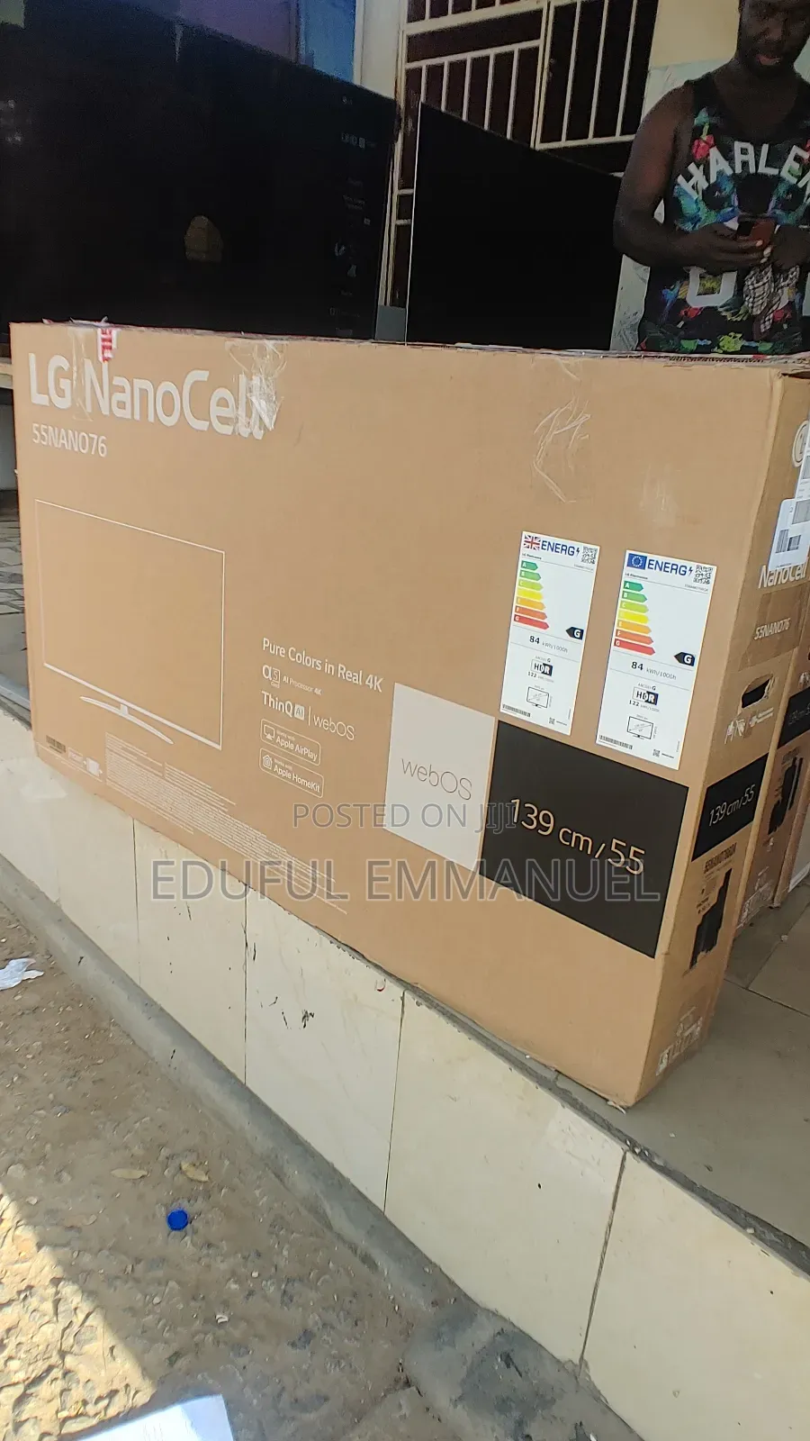 LG 55" Nanocell UHD SMART Apple Airplay Netflix Youtube