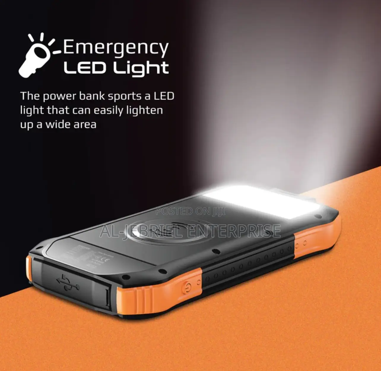 SOLAR TANK-10PDQI PROMATE 10000mah Powerbank With 18w USB-C