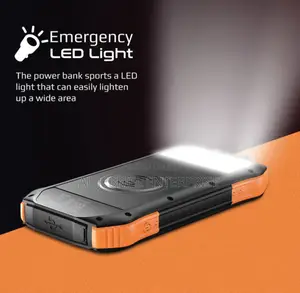 SOLAR TANK-10PDQI PROMATE 10000mah Powerbank With 18w USB-C