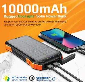 SOLAR TANK-10PDQI PROMATE 10000mah Powerbank With 18w USB-C