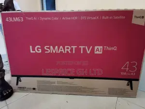 LG 43” Android Smart Clear Tv
