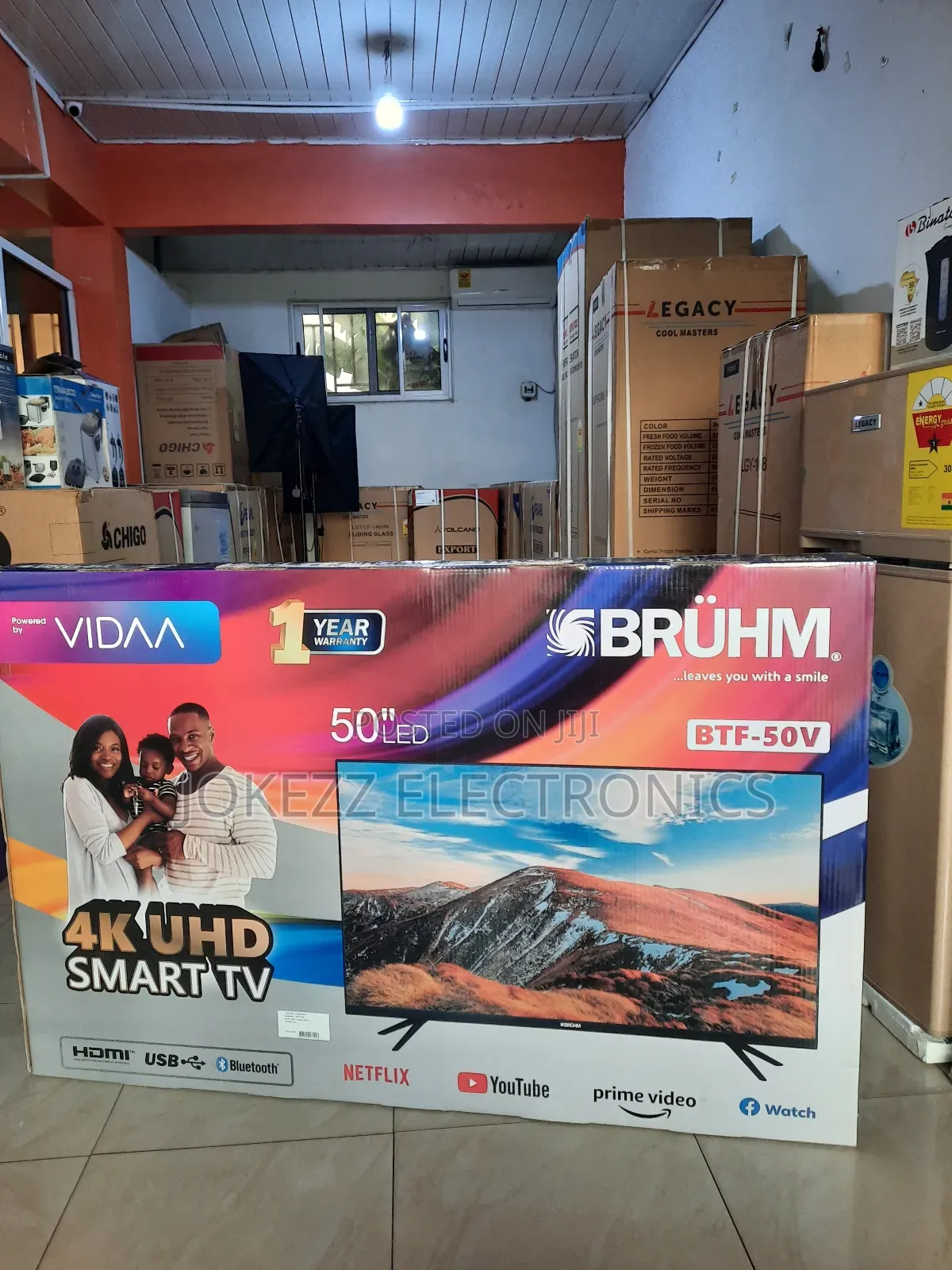 Bruhm 50" Smart Android Tv