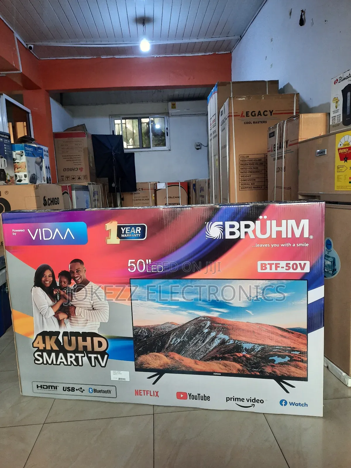Bruhm 50" Smart Android Tv