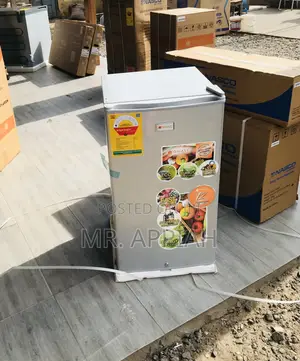Buy Galaxy Double Door Electric Table Top Fridge(Silver).