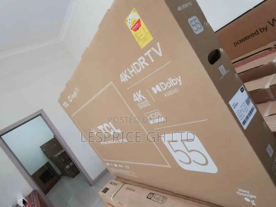 Super Quality!! TCL 55” Android Smart TV