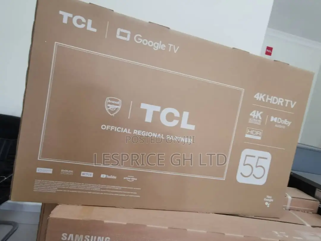 New Sound TCL 55” Android Smart Tv