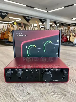 Focusrite Scarlett 2i2 4th Gen Usb Audio Interface
