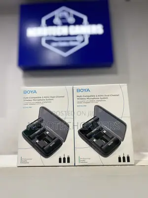 BOYA Wireless Lavalier Microphone for iPhone/Android/Camera
