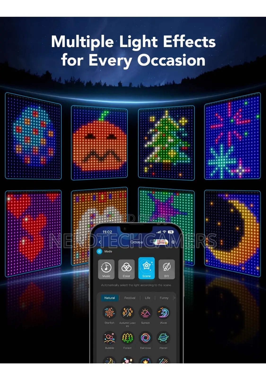 Govee Netflix Curtains Lights