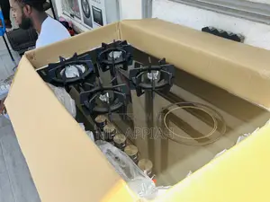 Sealed in Box Kenwood 4 Gas With 1 Electric Burner(Black).