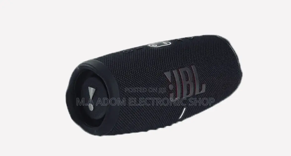 JBL Charge 5 Portable Bluetooth Speaker (Black)