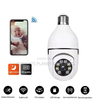 Smartnet Wifi Security IP Bulb Camera | V380