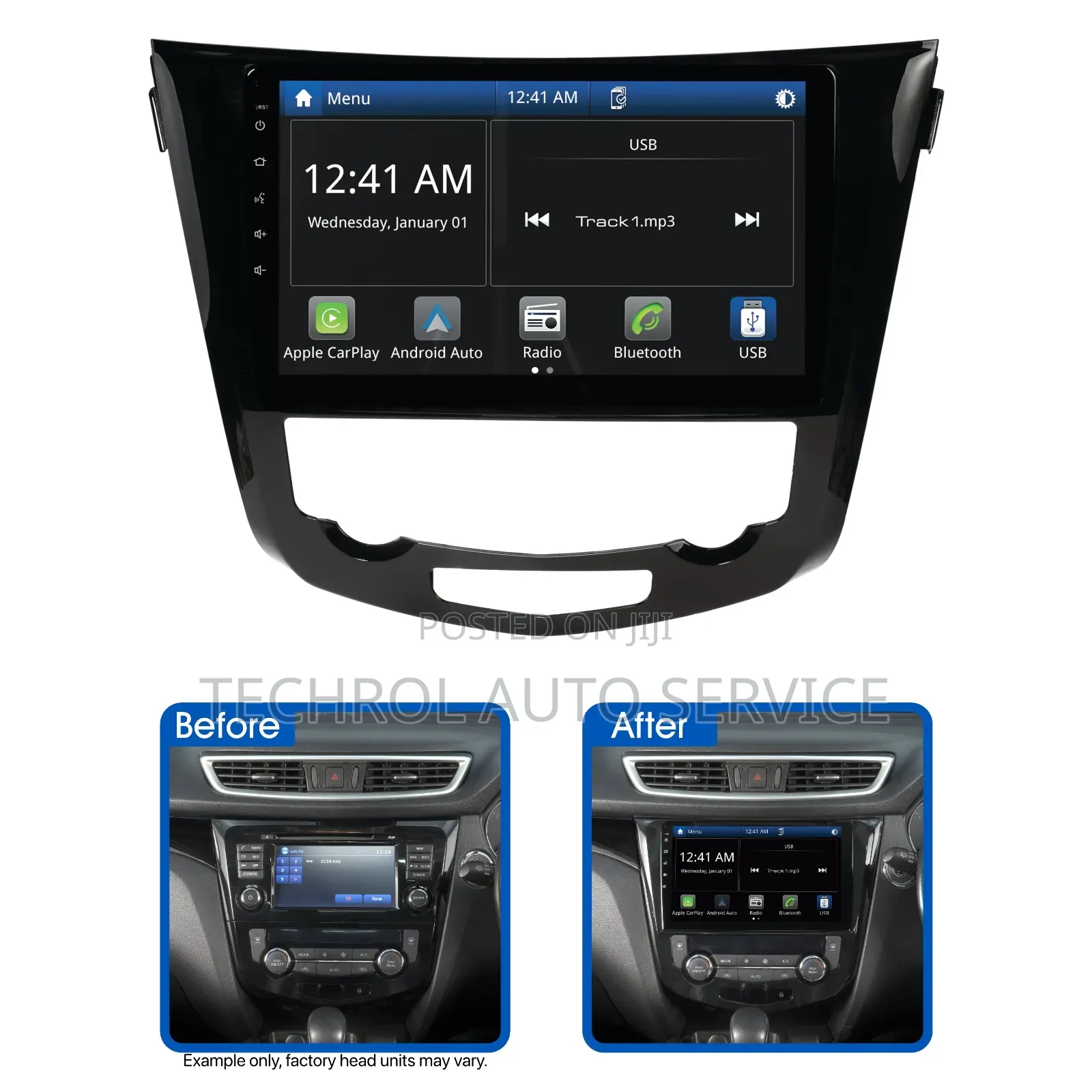 Nissan X Trail,Roque 2014,15,16,17 Andriod Systems/Car Radio