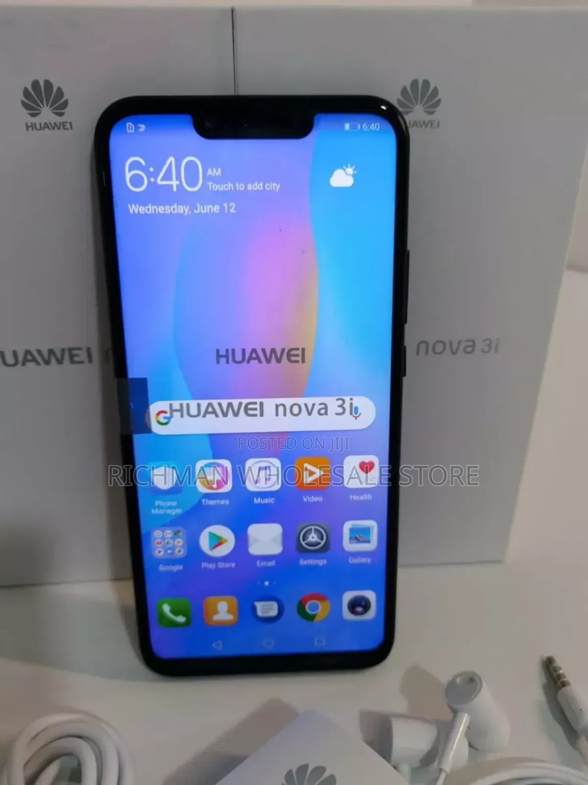 New Huawei Nova 3i 128 GB Black