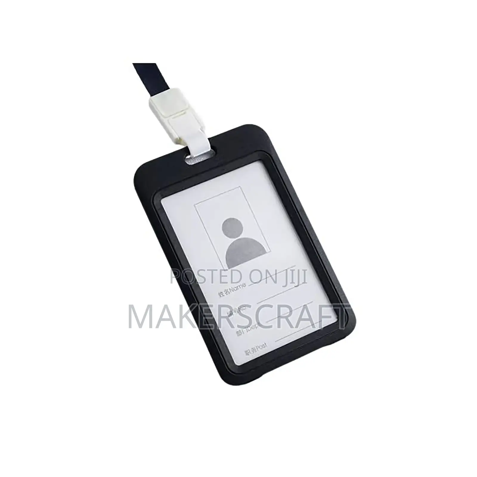 Hard Plastic ID Card Holder, ID Holder