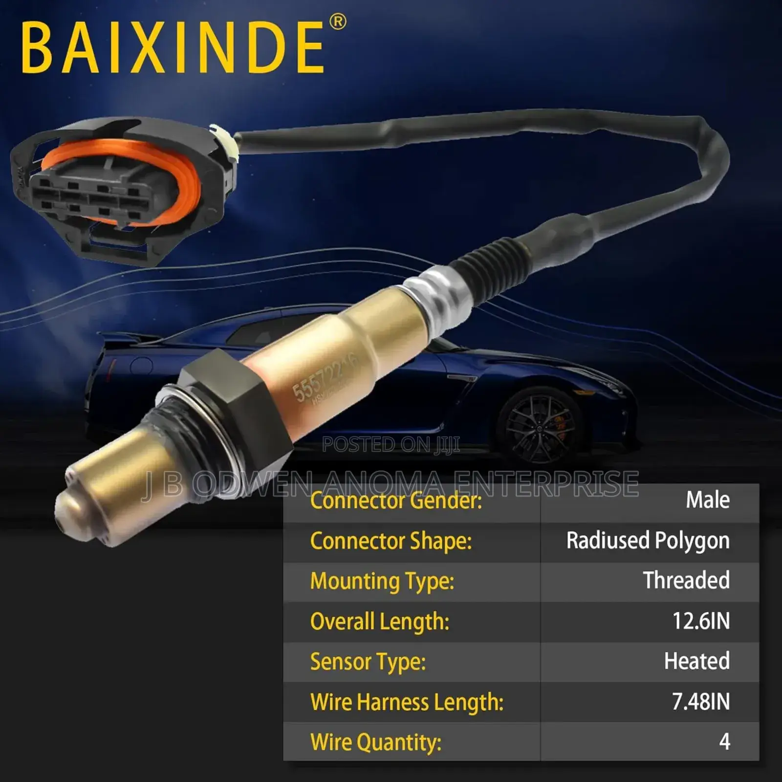 Chevrolet Cruze Oxygen Sensor Down
