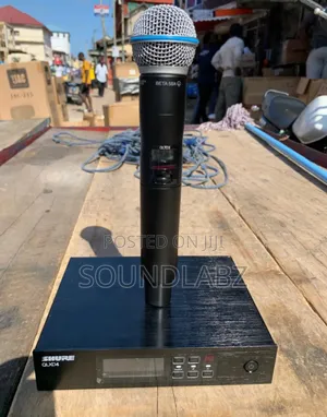 Shure QLX-D4 Digital High Quality Wireless Single Microphone