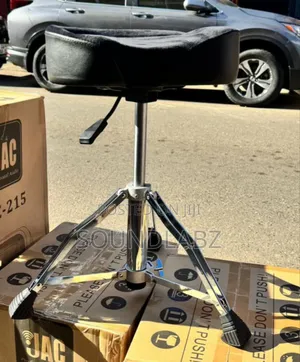 Adjustable Padded Metal Drum Stool Professional Drum Seat