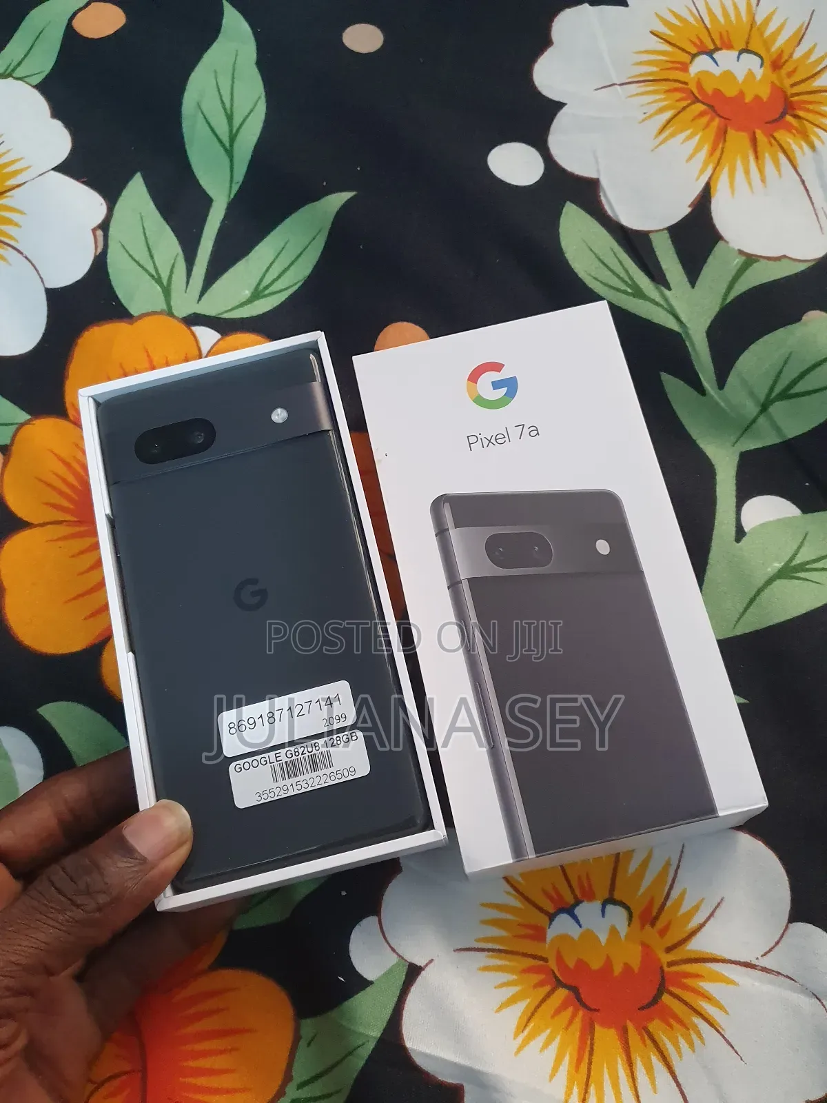 New Google Pixel 7a 128 GB Black