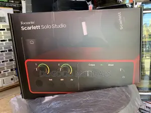 Focusrite Scarlett Solo Studio 4th Gen Recording Bundle