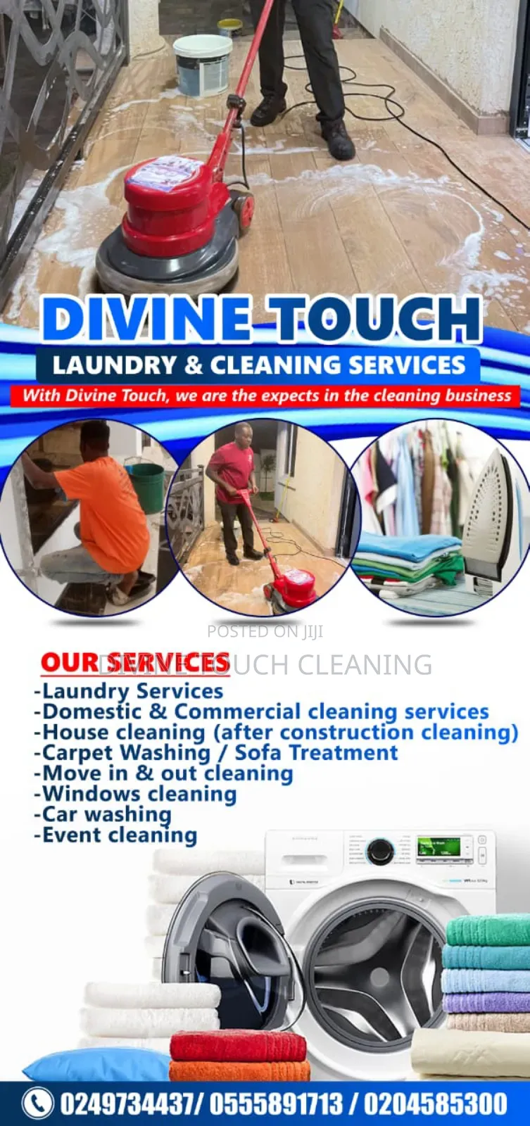 Cleaning and Laundry Services